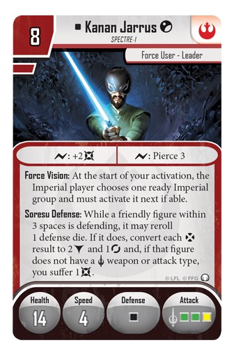 Star Wars : Imperial Assault - Ezra Bridger and Kanan Jarrus Ally Pack